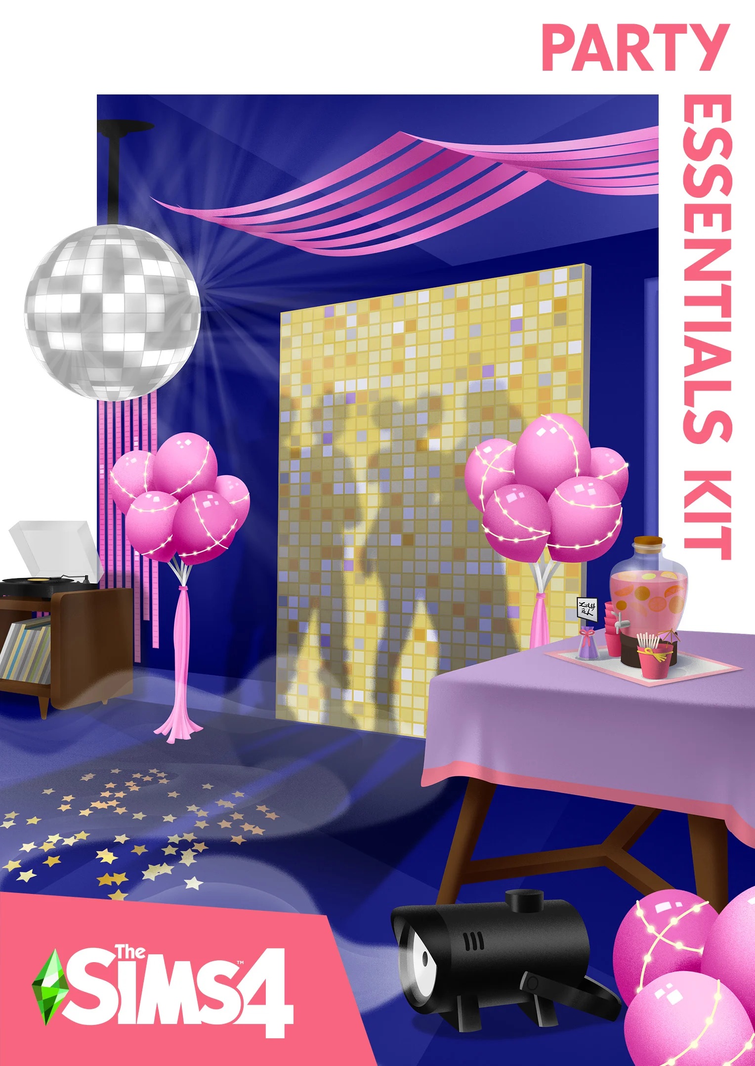 The Sims 4 Party Essentials Cover