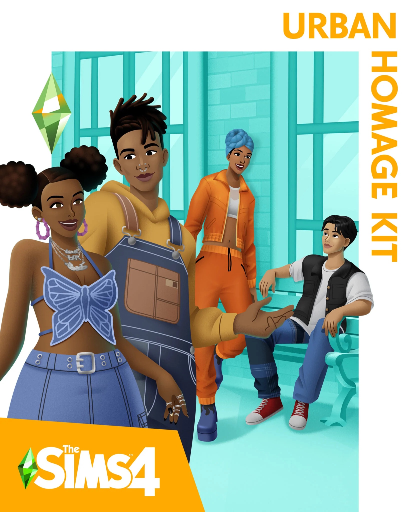 The Sims 4 Urban Homage Cover